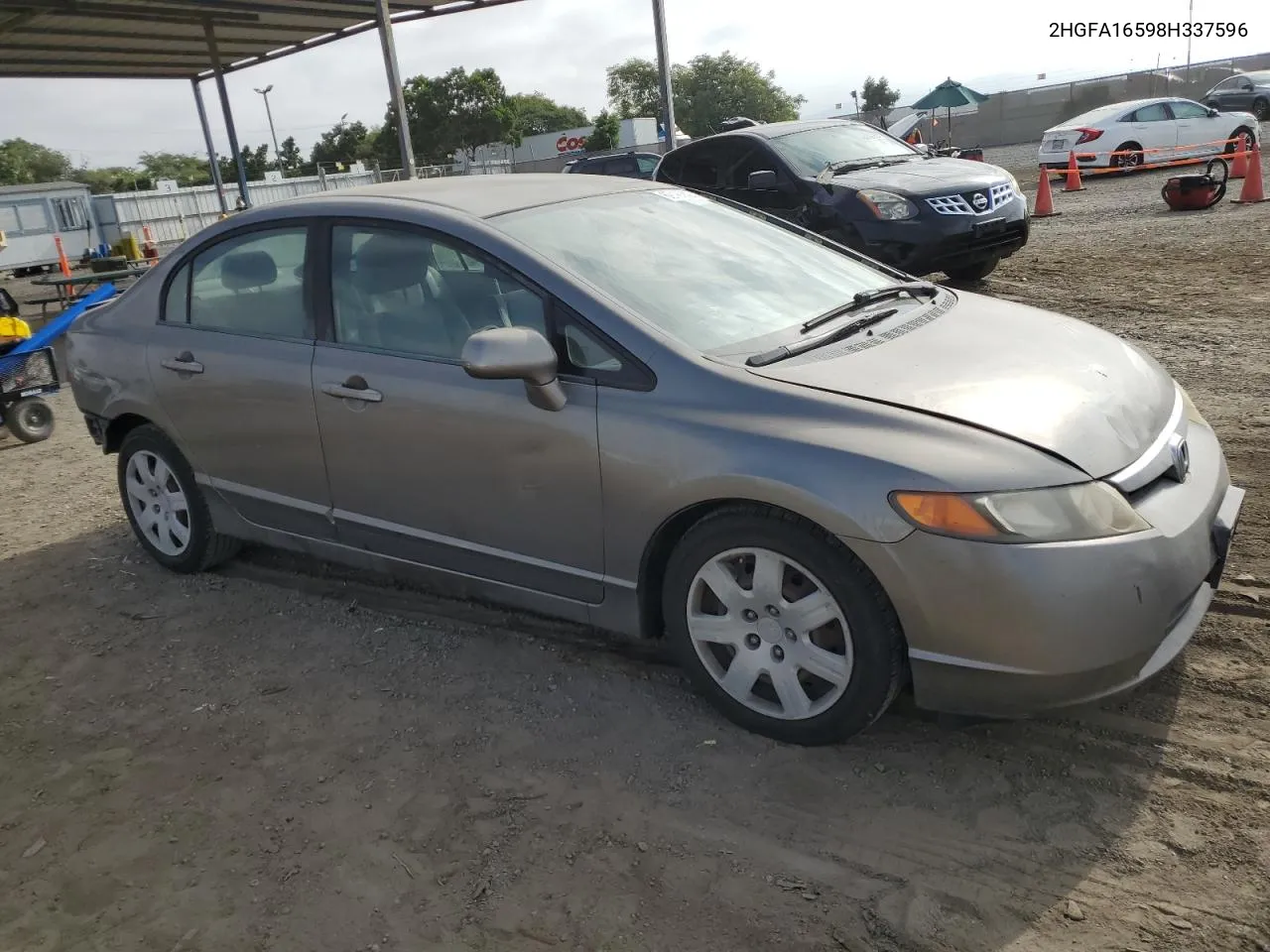 2HGFA16598H337596 2008 Honda Civic Lx