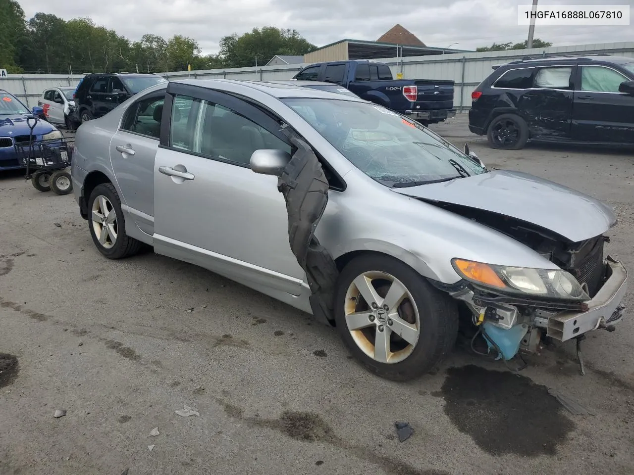 1HGFA16888L067810 2008 Honda Civic Ex