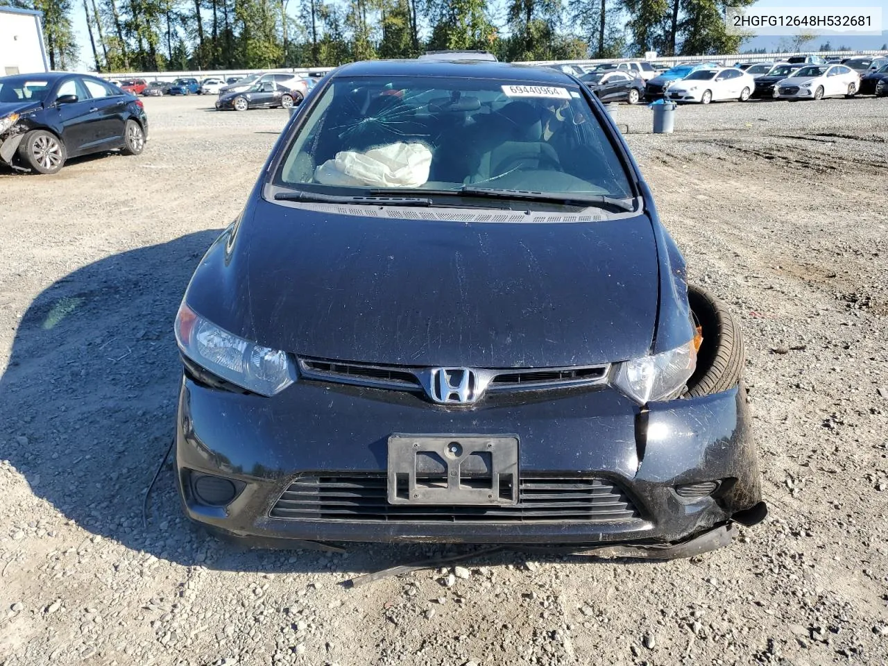 2HGFG12648H532681 2008 Honda Civic Lx