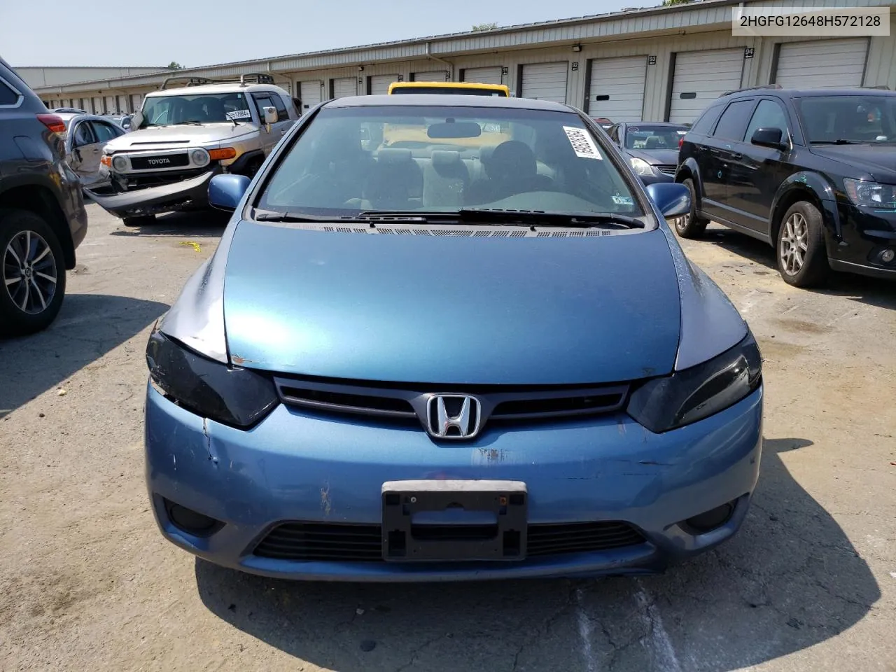 2008 Honda Civic Lx VIN: 2HGFG12648H572128 Lot: 69528364