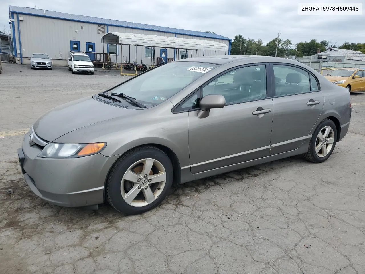 2008 Honda Civic Exl VIN: 2HGFA16978H509448 Lot: 69535104