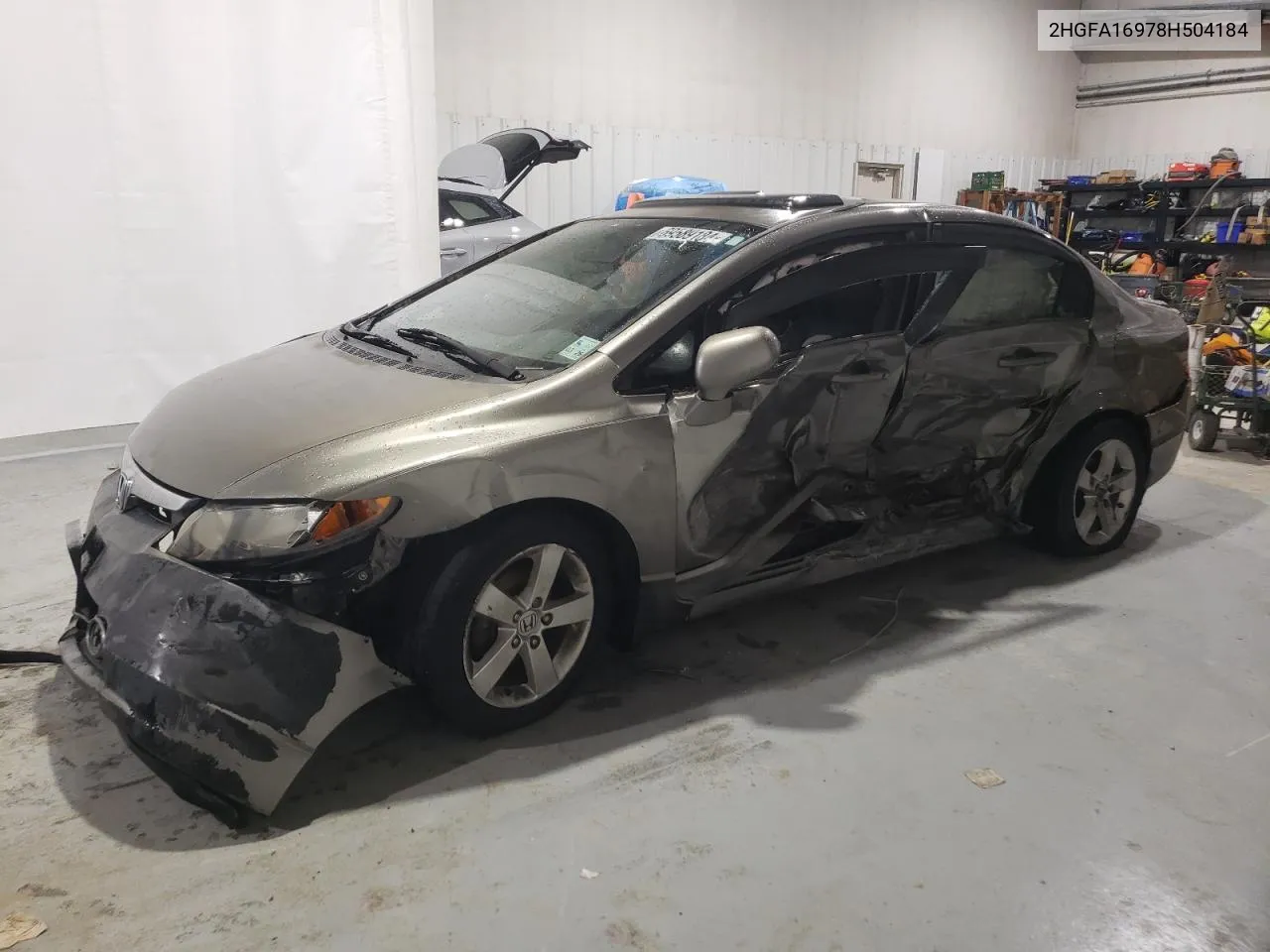 2HGFA16978H504184 2008 Honda Civic Exl