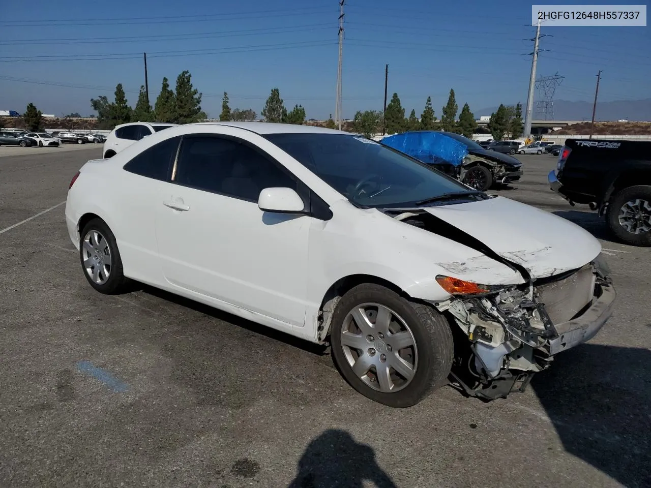 2HGFG12648H557337 2008 Honda Civic Lx