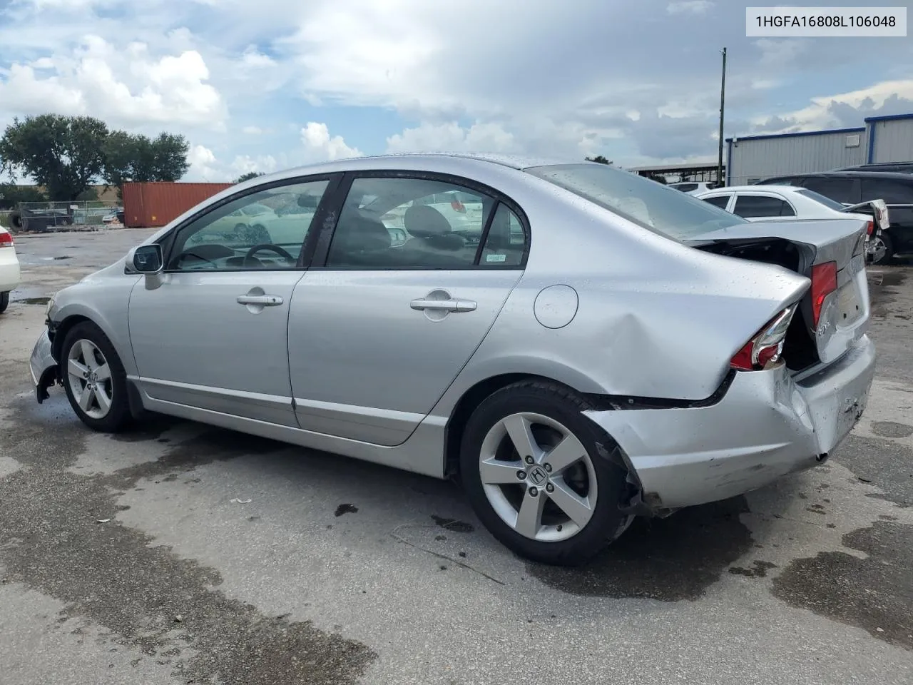 2008 Honda Civic Ex VIN: 1HGFA16808L106048 Lot: 69745274