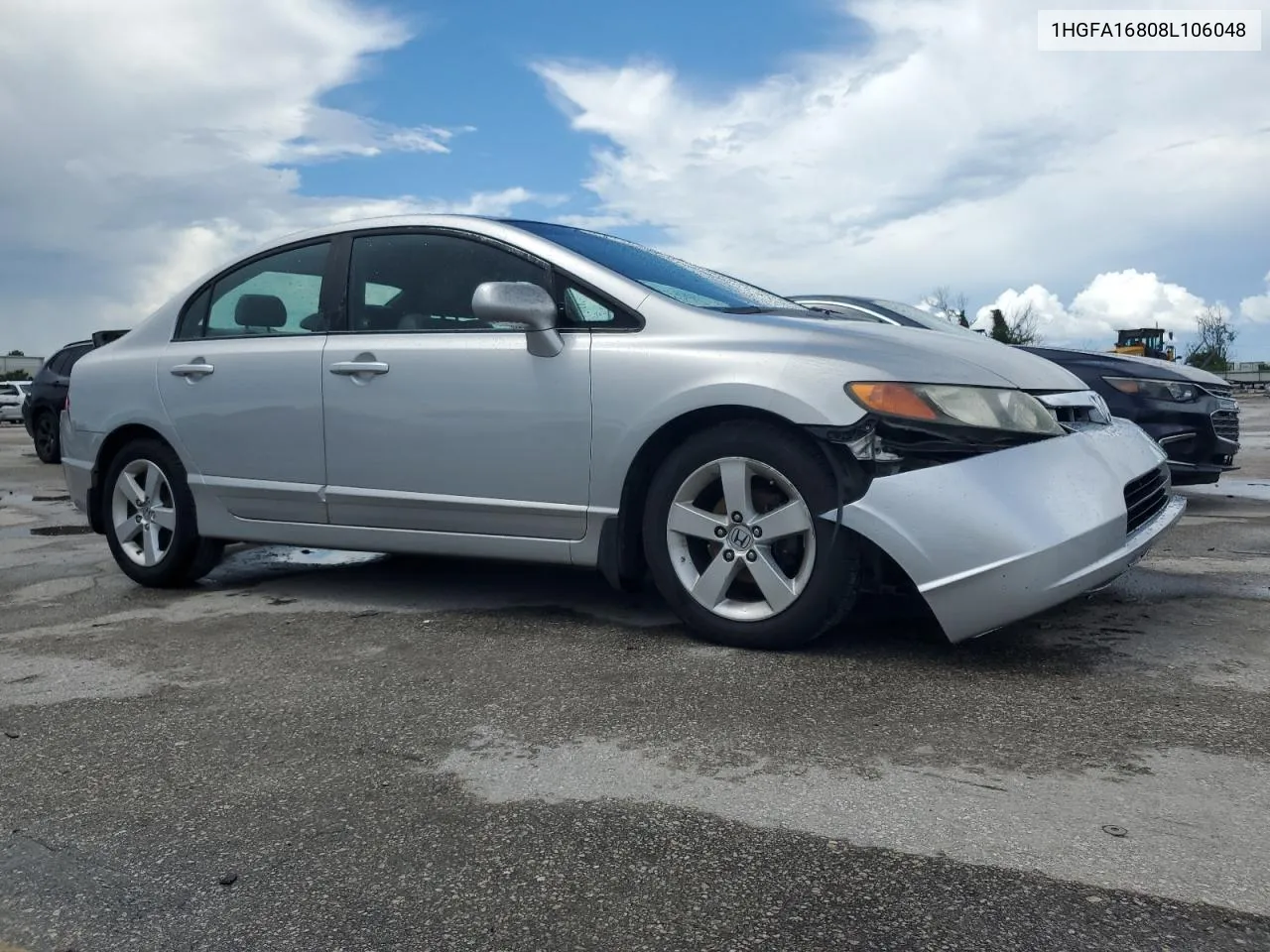 2008 Honda Civic Ex VIN: 1HGFA16808L106048 Lot: 69745274