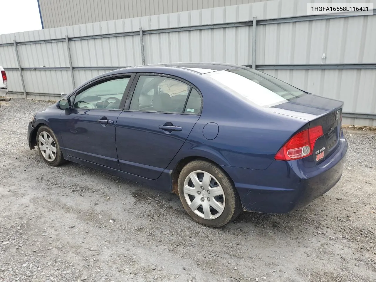 2008 Honda Civic Lx VIN: 1HGFA16558L116421 Lot: 69957194