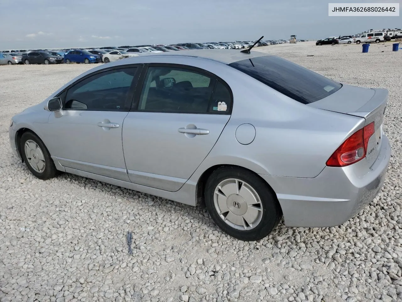 JHMFA36268S026442 2008 Honda Civic Hybrid