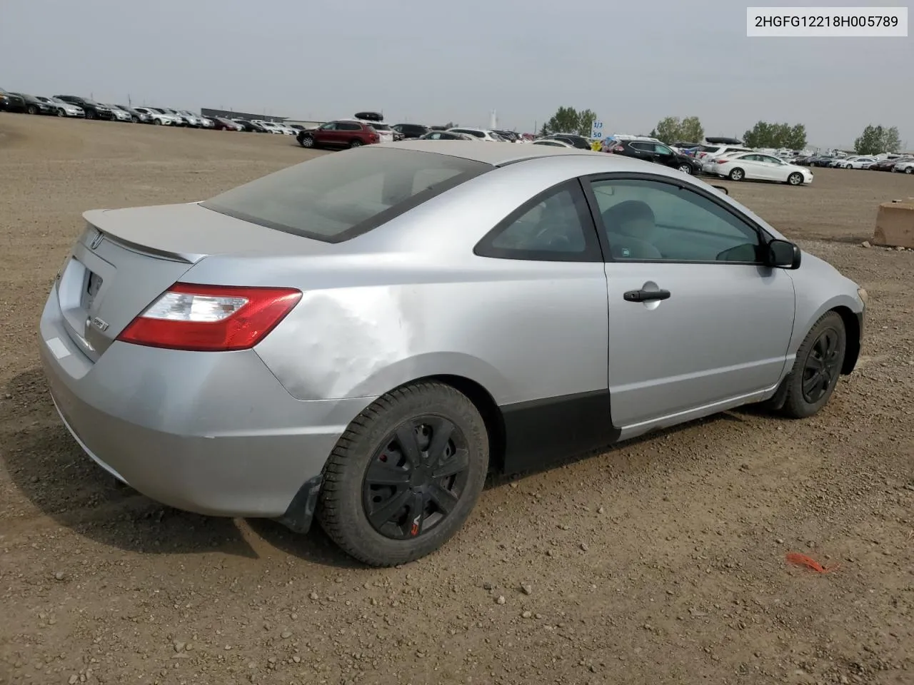 2008 Honda Civic Dx VIN: 2HGFG12218H005789 Lot: 70063784