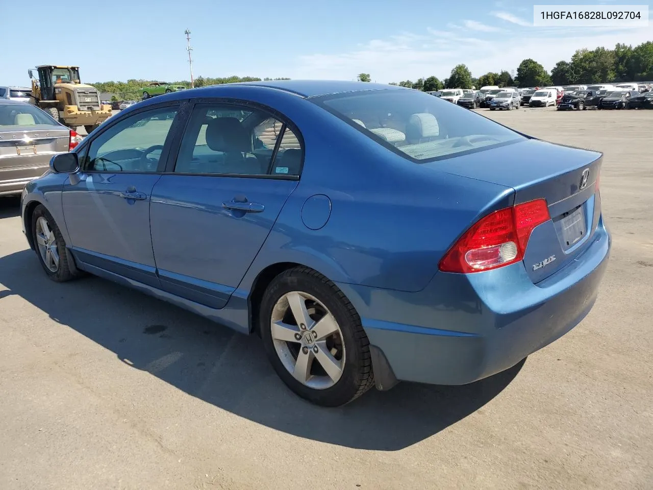 1HGFA16828L092704 2008 Honda Civic Ex