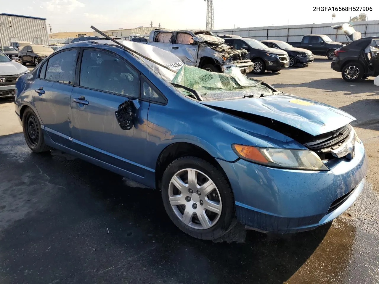 2HGFA16568H527906 2008 Honda Civic Lx