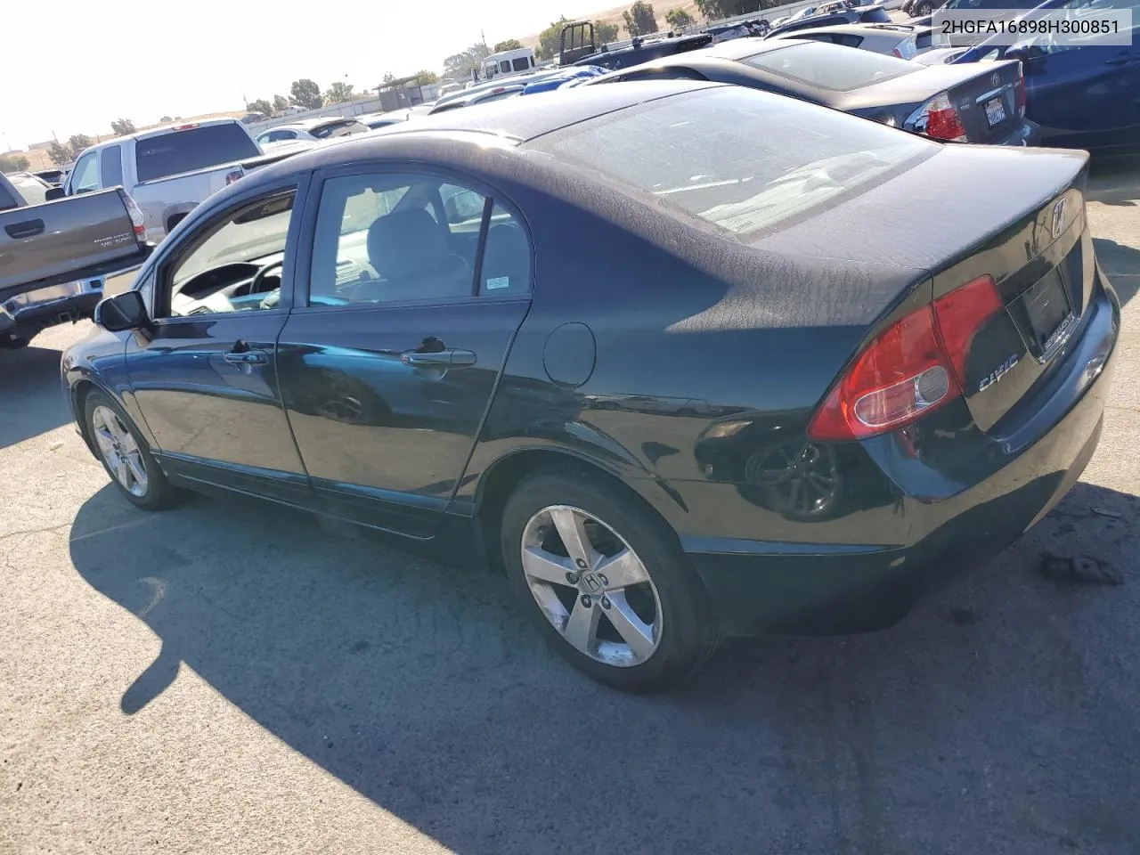 2HGFA16898H300851 2008 Honda Civic Ex