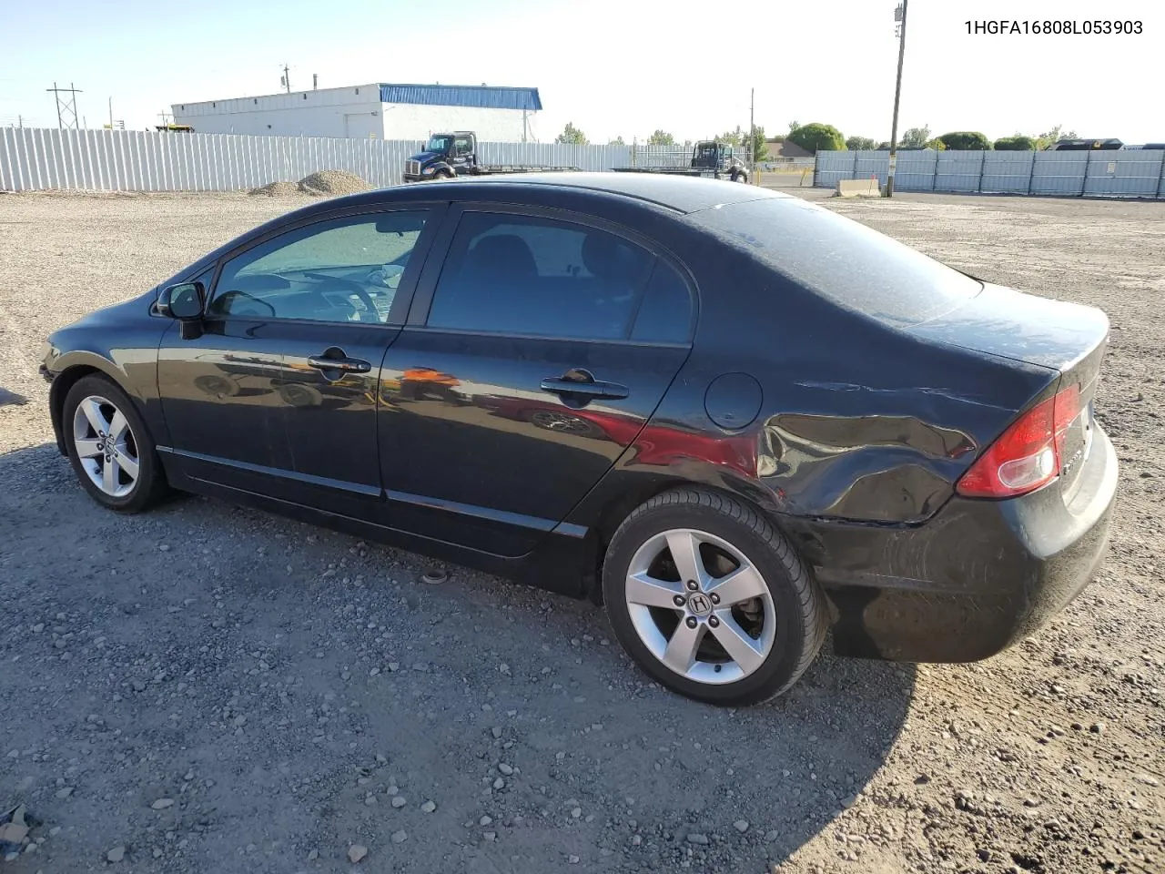 2008 Honda Civic Ex VIN: 1HGFA16808L053903 Lot: 70576874