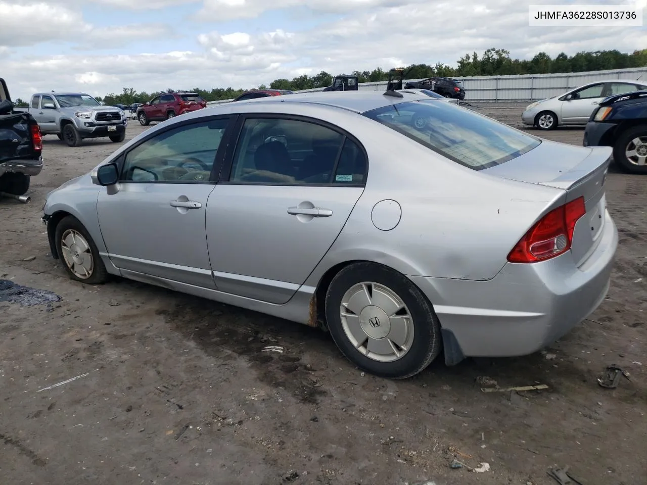 JHMFA36228S013736 2008 Honda Civic Hybrid