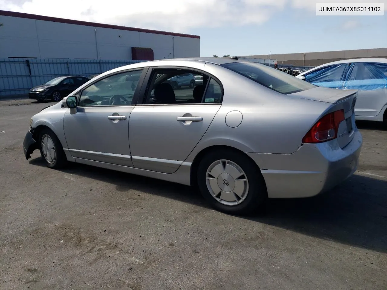 2008 Honda Civic Hybrid VIN: JHMFA362X8S014102 Lot: 70824264