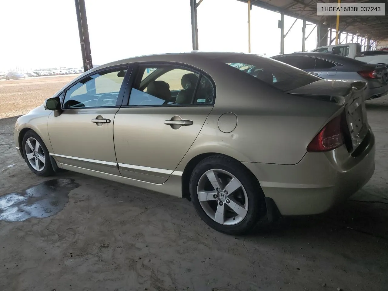 1HGFA16838L037243 2008 Honda Civic Ex