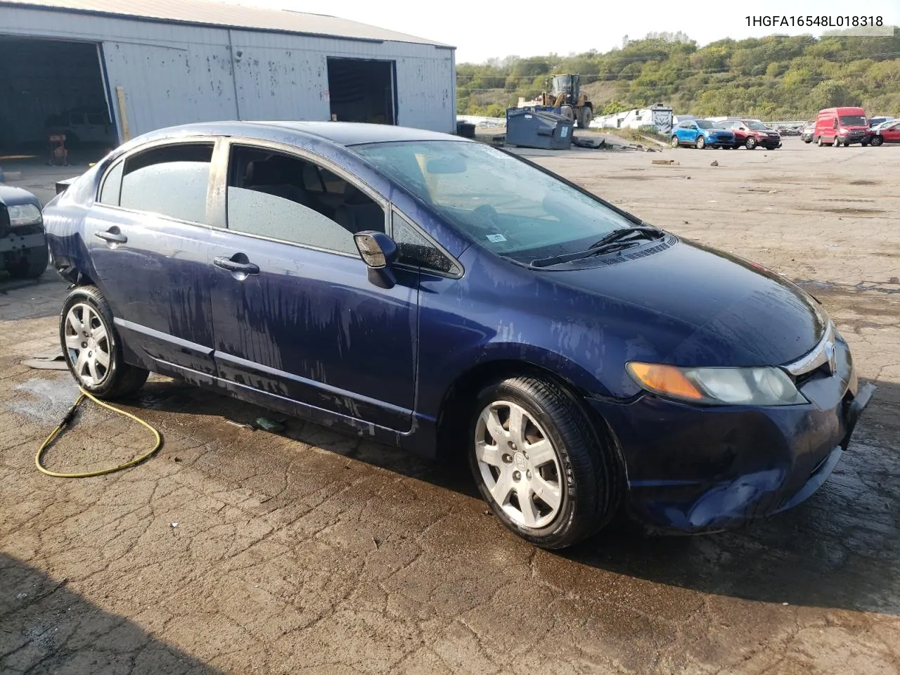 2008 Honda Civic Lx VIN: 1HGFA16548L018318 Lot: 71219214