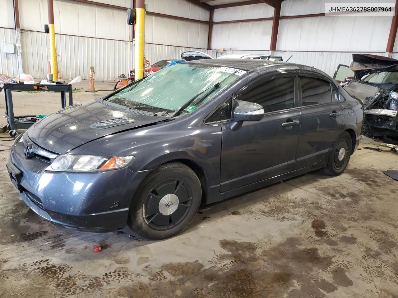 2008 Honda Civic Hybrid VIN: JHMFA36278S007964 Lot: 71224034