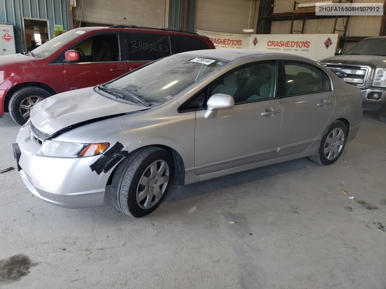 2HGFA16508H507912 2008 Honda Civic Lx