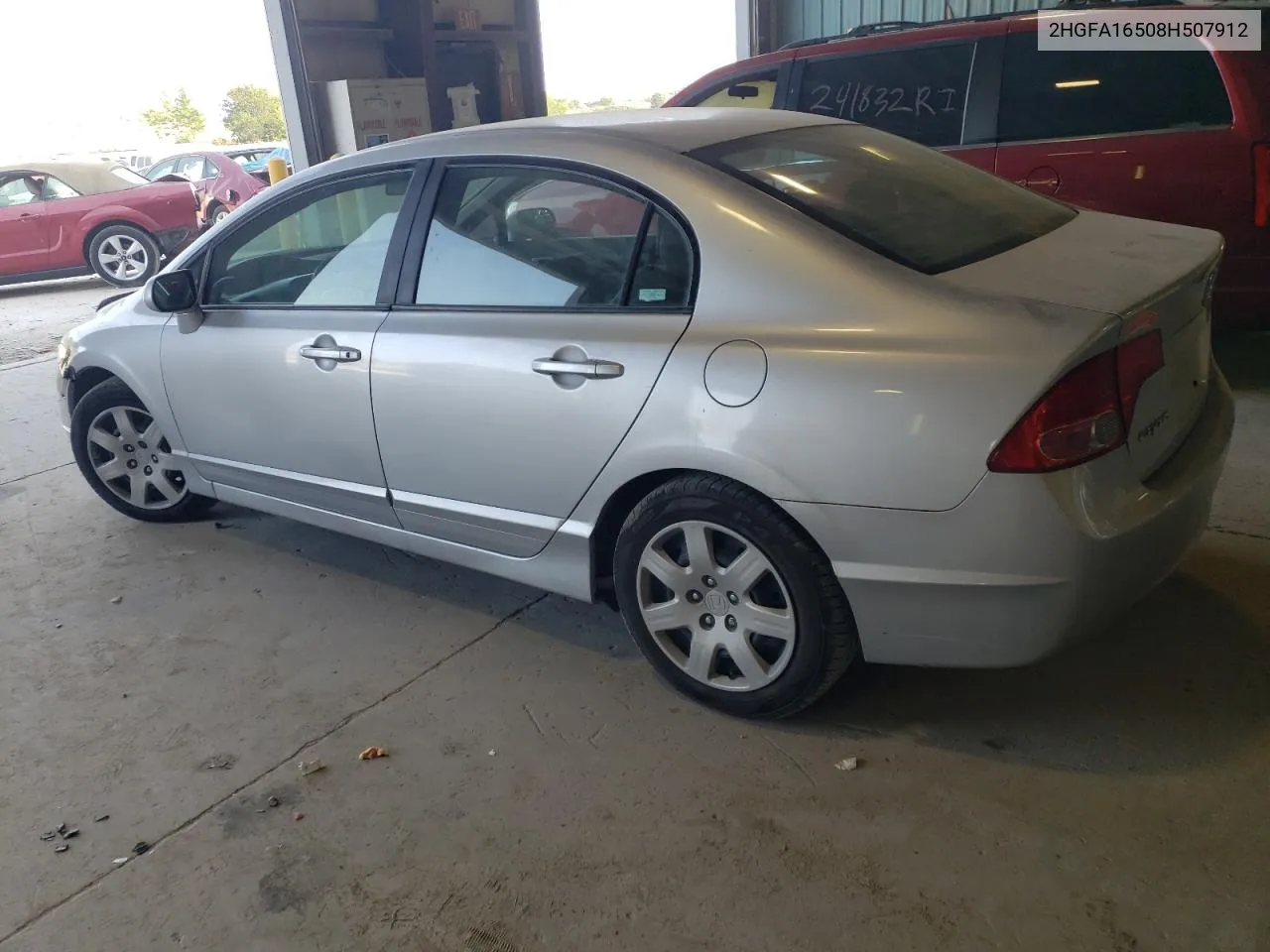 2HGFA16508H507912 2008 Honda Civic Lx