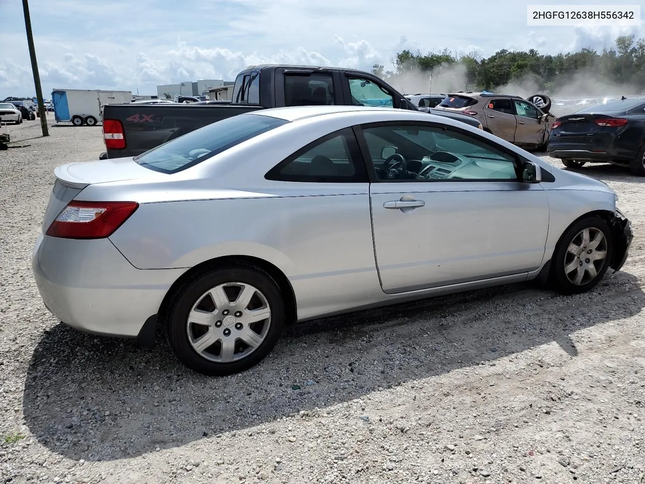 2008 Honda Civic Lx VIN: 2HGFG12638H556342 Lot: 71406954