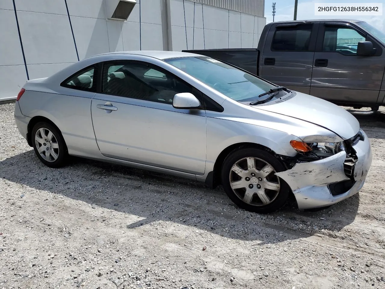 2008 Honda Civic Lx VIN: 2HGFG12638H556342 Lot: 71406954