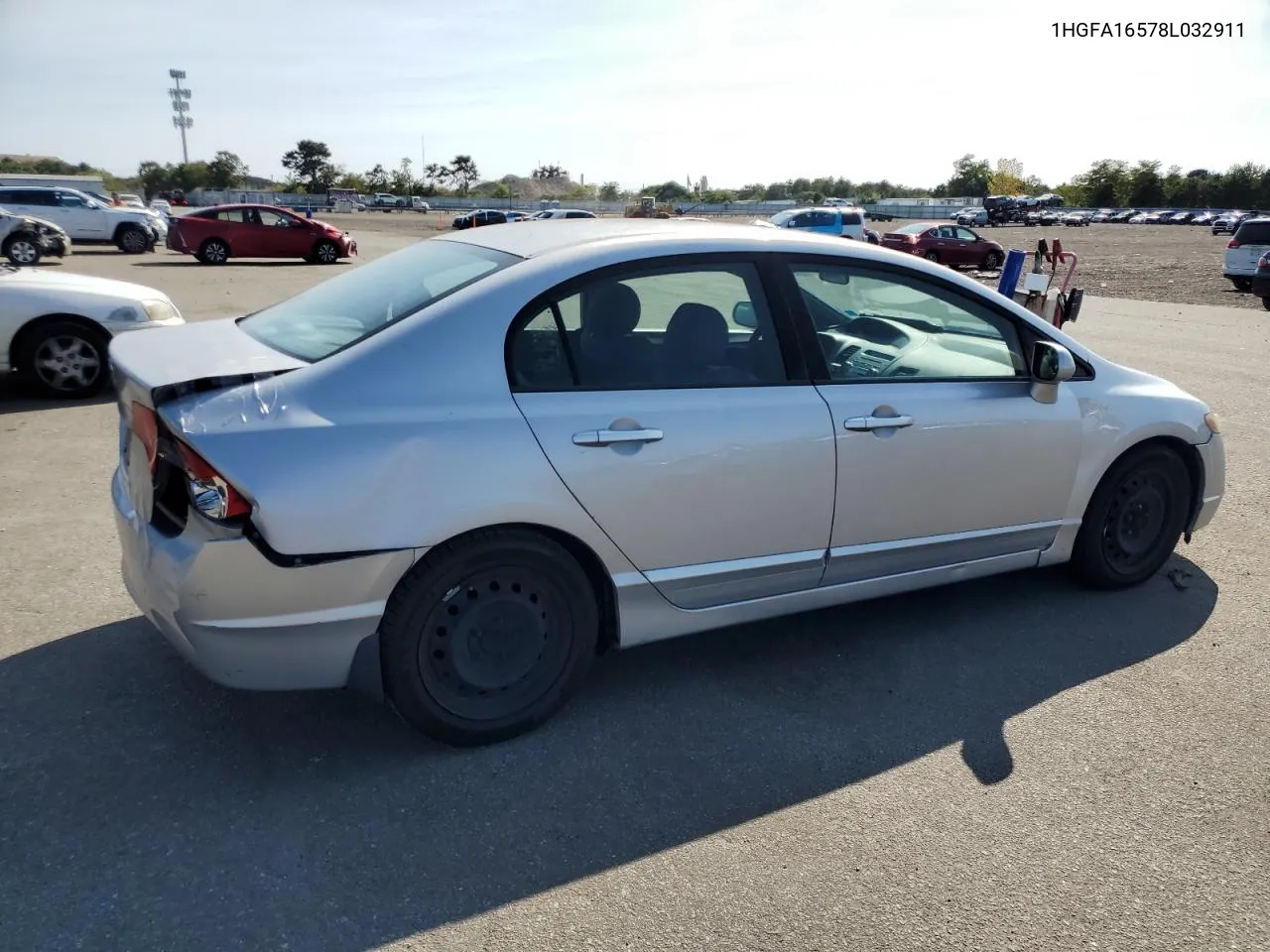 2008 Honda Civic Lx VIN: 1HGFA16578L032911 Lot: 71423074