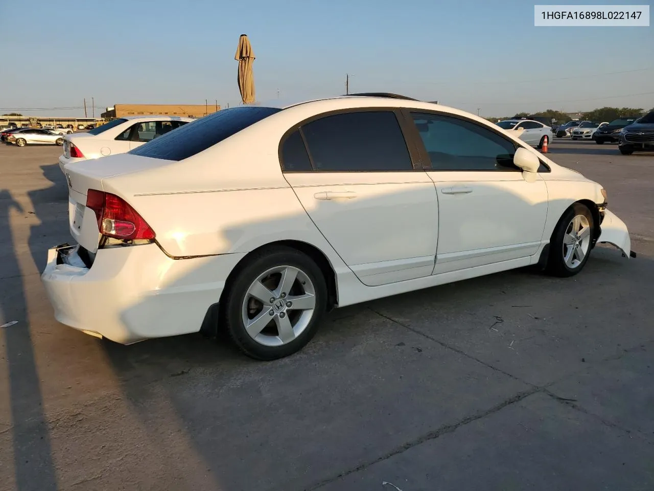 2008 Honda Civic Ex VIN: 1HGFA16898L022147 Lot: 71485384