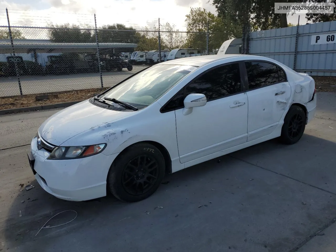 JHMFA36288S004457 2008 Honda Civic Hybrid