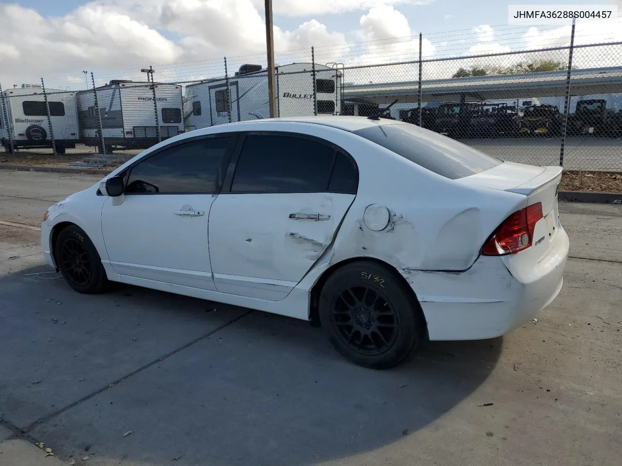 JHMFA36288S004457 2008 Honda Civic Hybrid