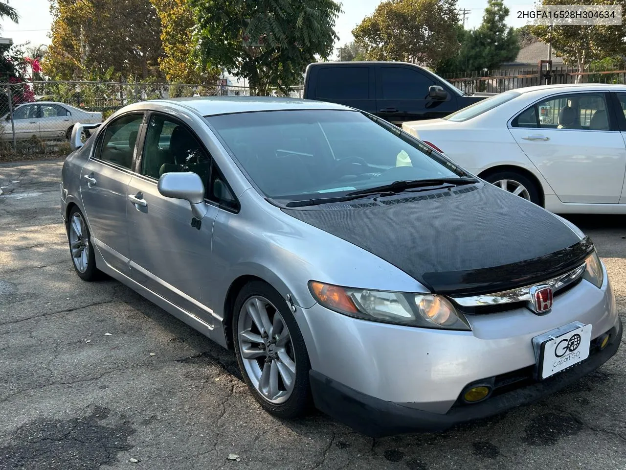 2HGFA16528H304634 2008 Honda Civic Lx