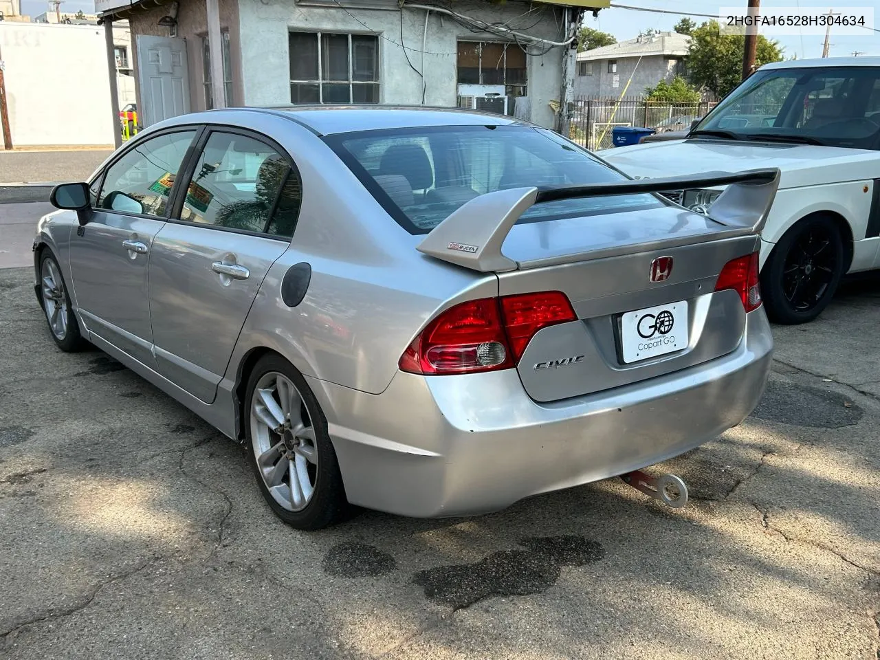 2HGFA16528H304634 2008 Honda Civic Lx