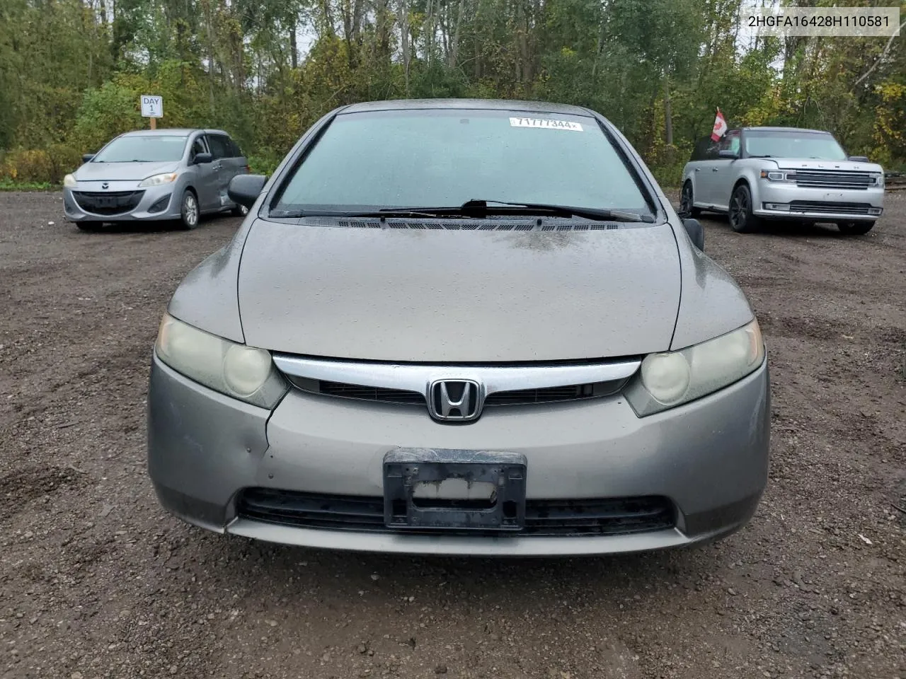 2HGFA16428H110581 2008 Honda Civic Dx-G