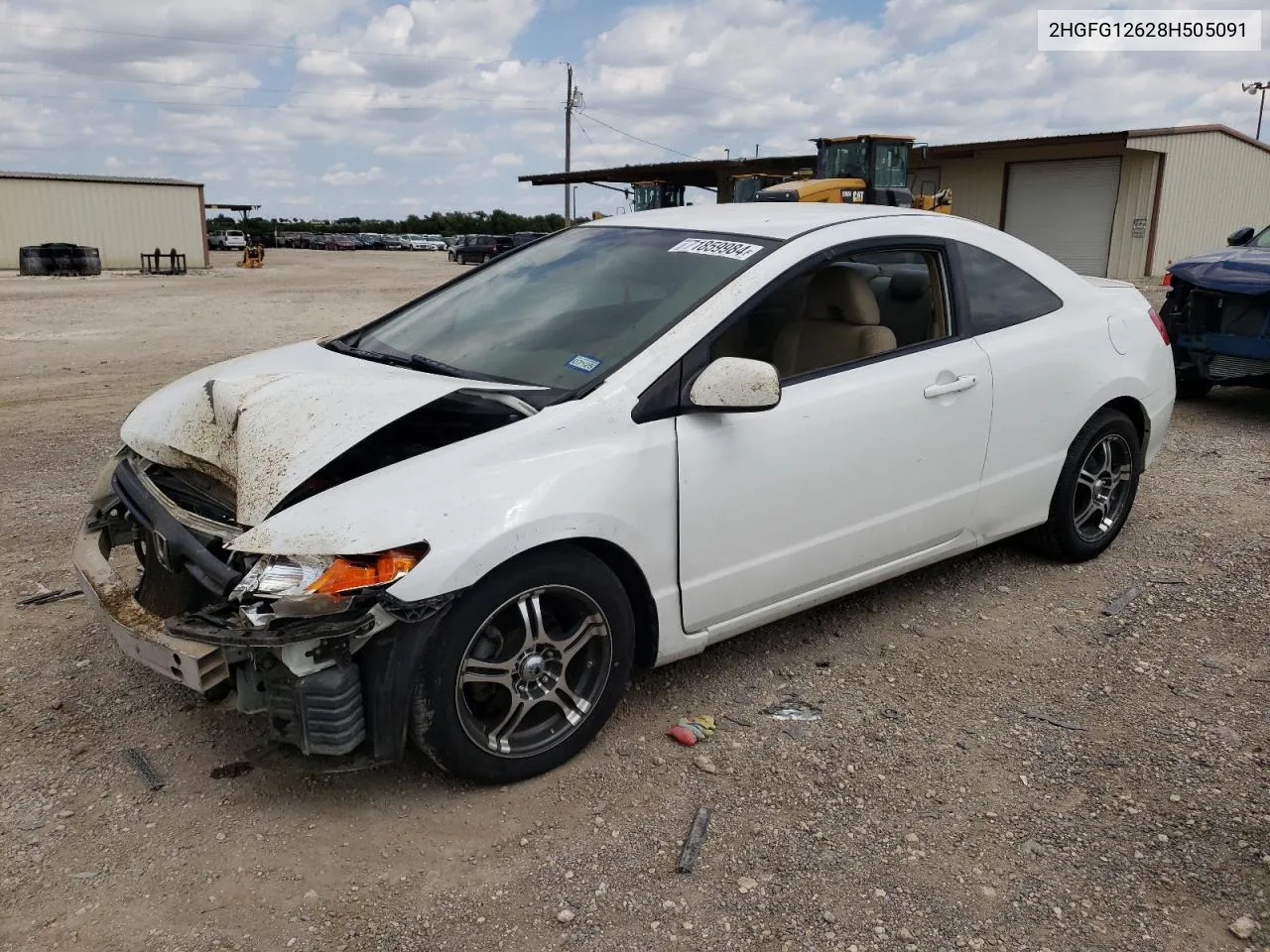 2HGFG12628H505091 2008 Honda Civic Lx