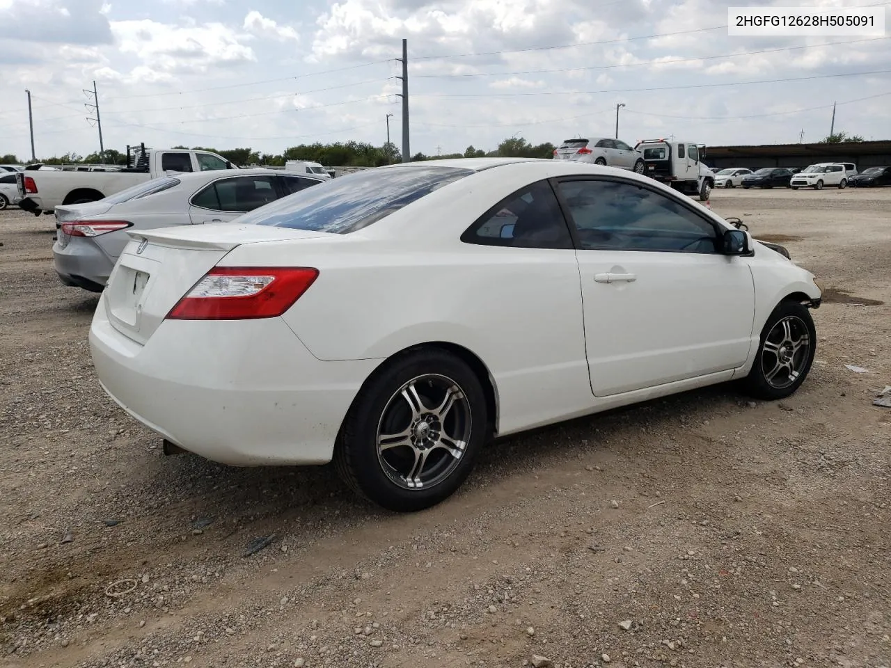 2HGFG12628H505091 2008 Honda Civic Lx