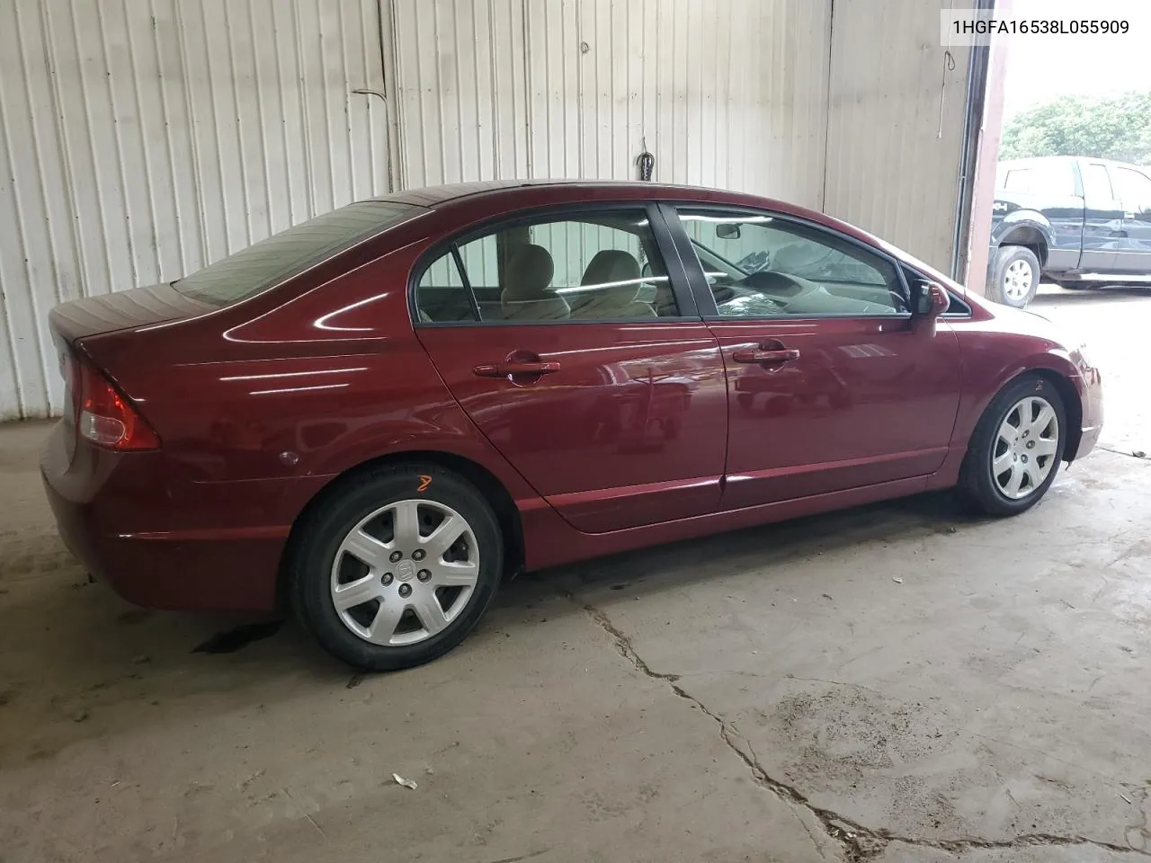 1HGFA16538L055909 2008 Honda Civic Lx