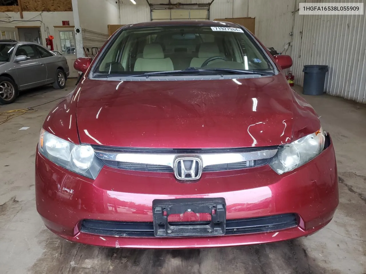 1HGFA16538L055909 2008 Honda Civic Lx