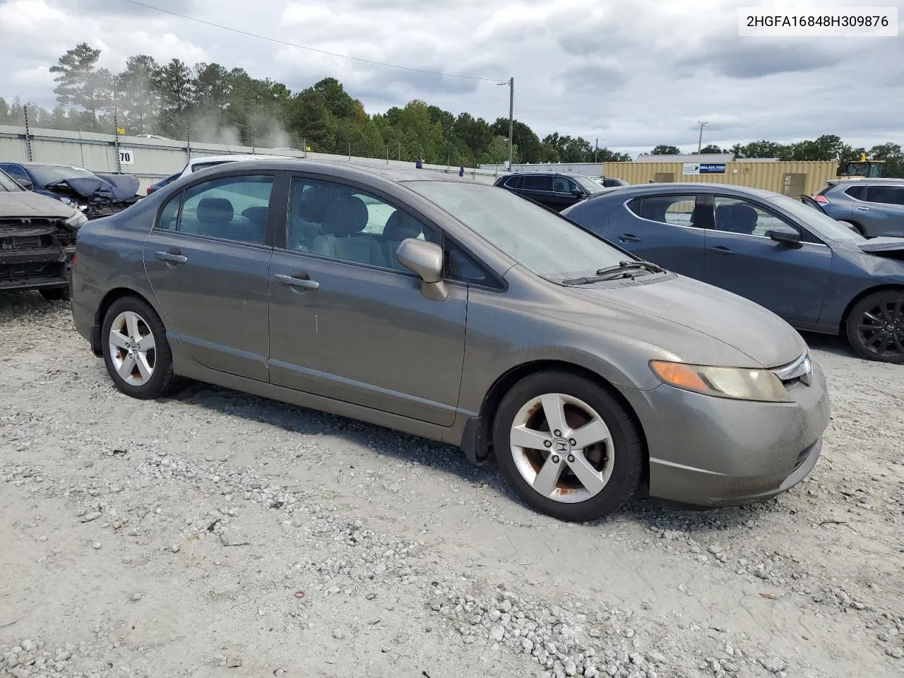 2HGFA16848H309876 2008 Honda Civic Ex