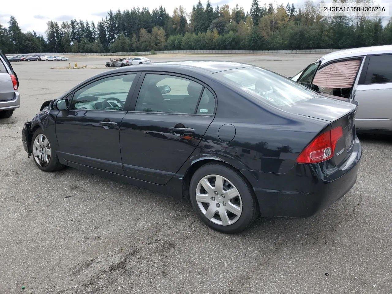 2008 Honda Civic Lx VIN: 2HGFA16558H306216 Lot: 72019924