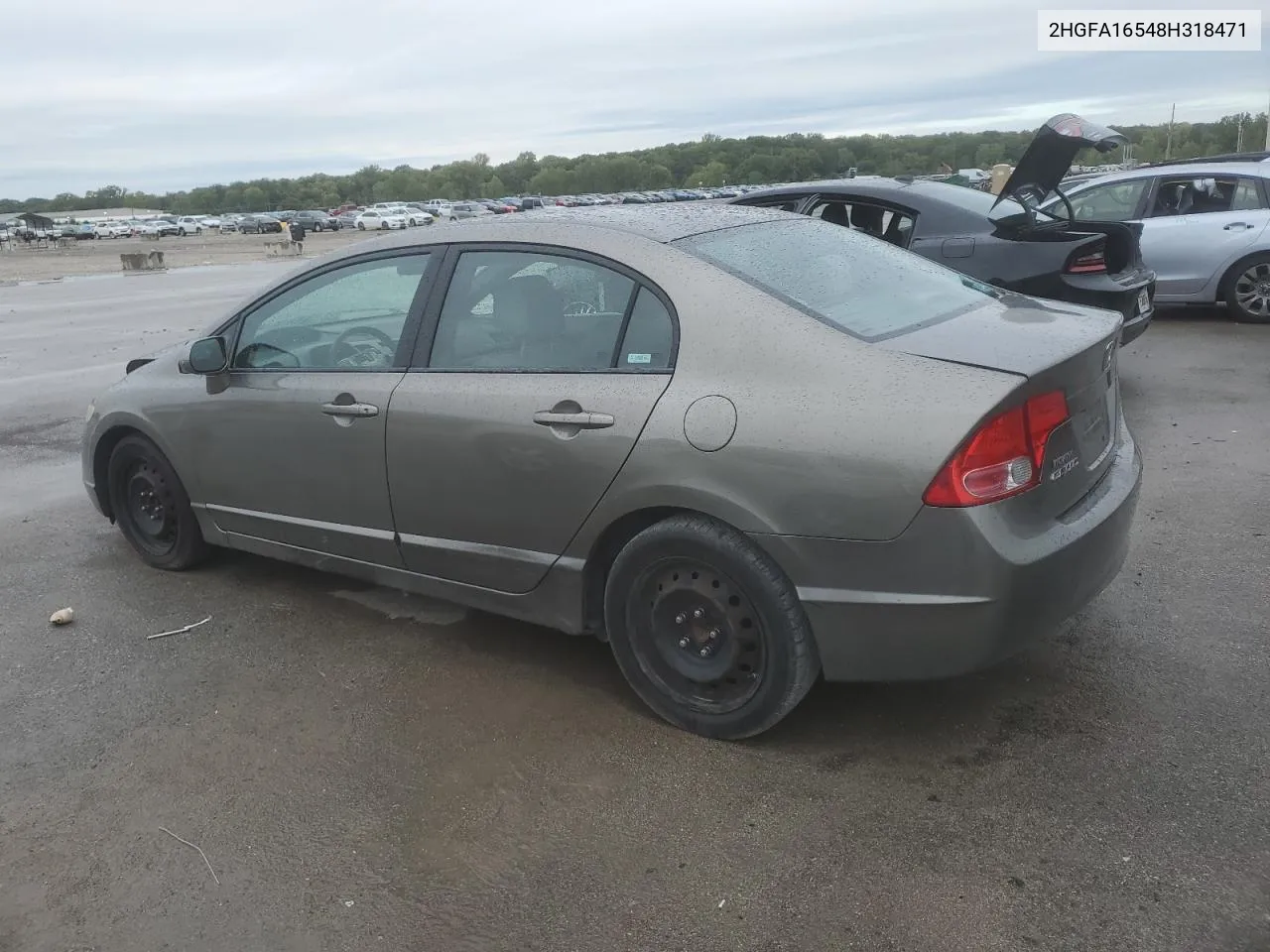 2HGFA16548H318471 2008 Honda Civic Lx