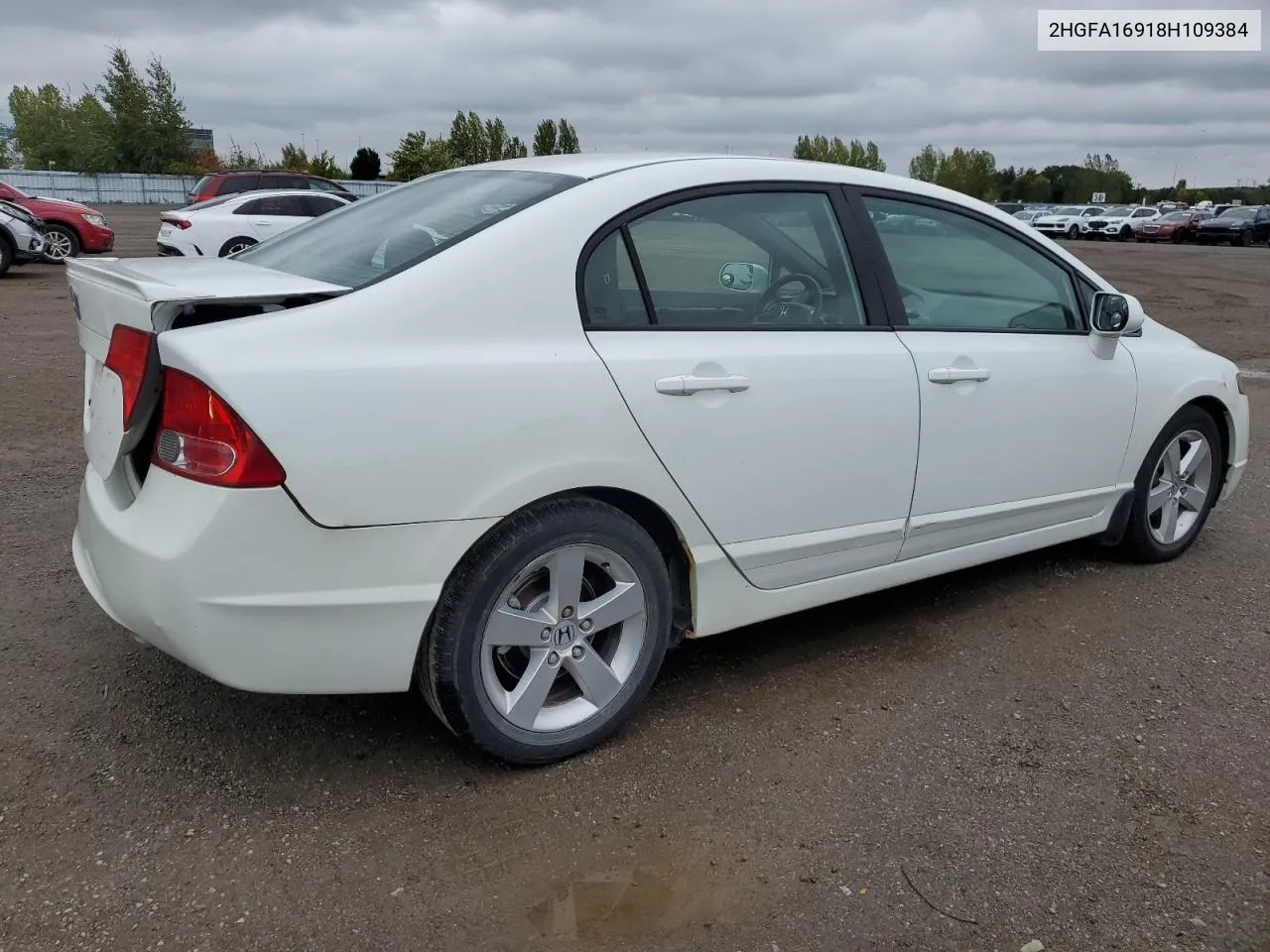 2008 Honda Civic Exl VIN: 2HGFA16918H109384 Lot: 72815444