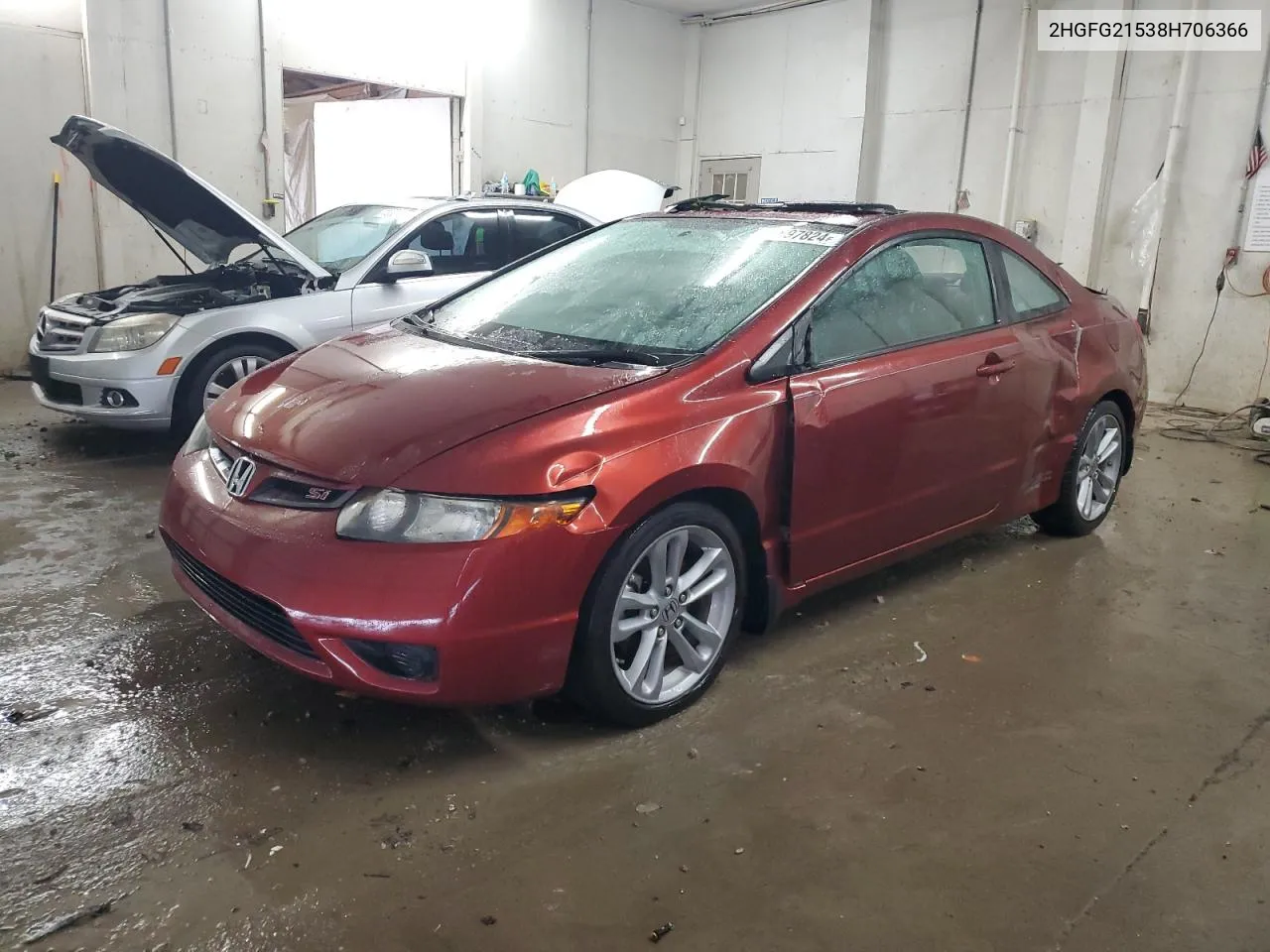 2HGFG21538H706366 2008 Honda Civic Si