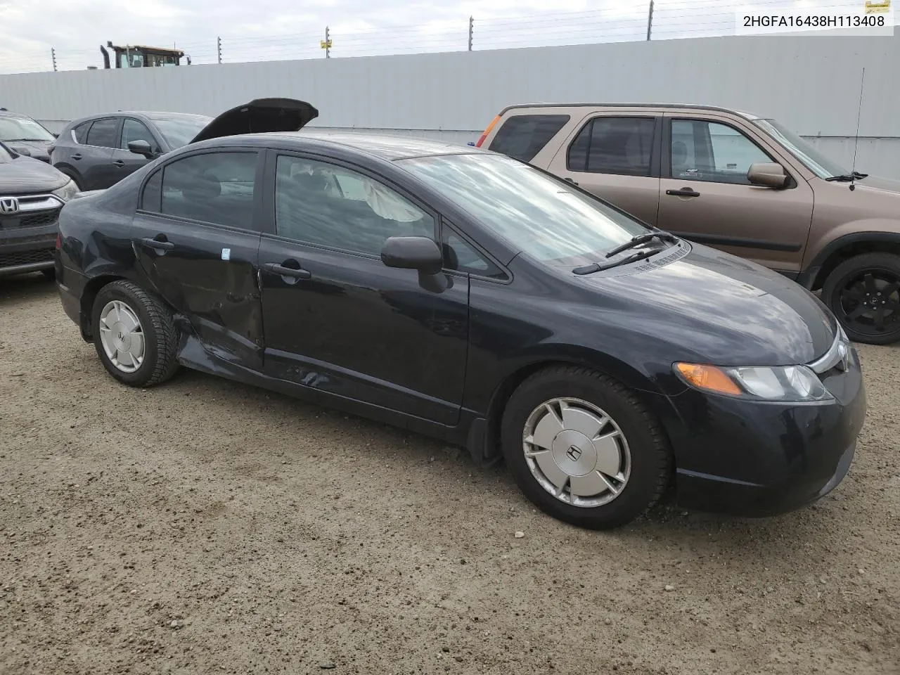 2008 Honda Civic Dx-G VIN: 2HGFA16438H113408 Lot: 72991344