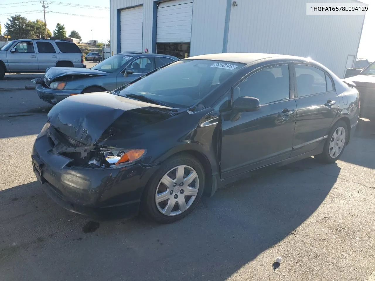 2008 Honda Civic Lx VIN: 1HGFA16578L094129 Lot: 73060244