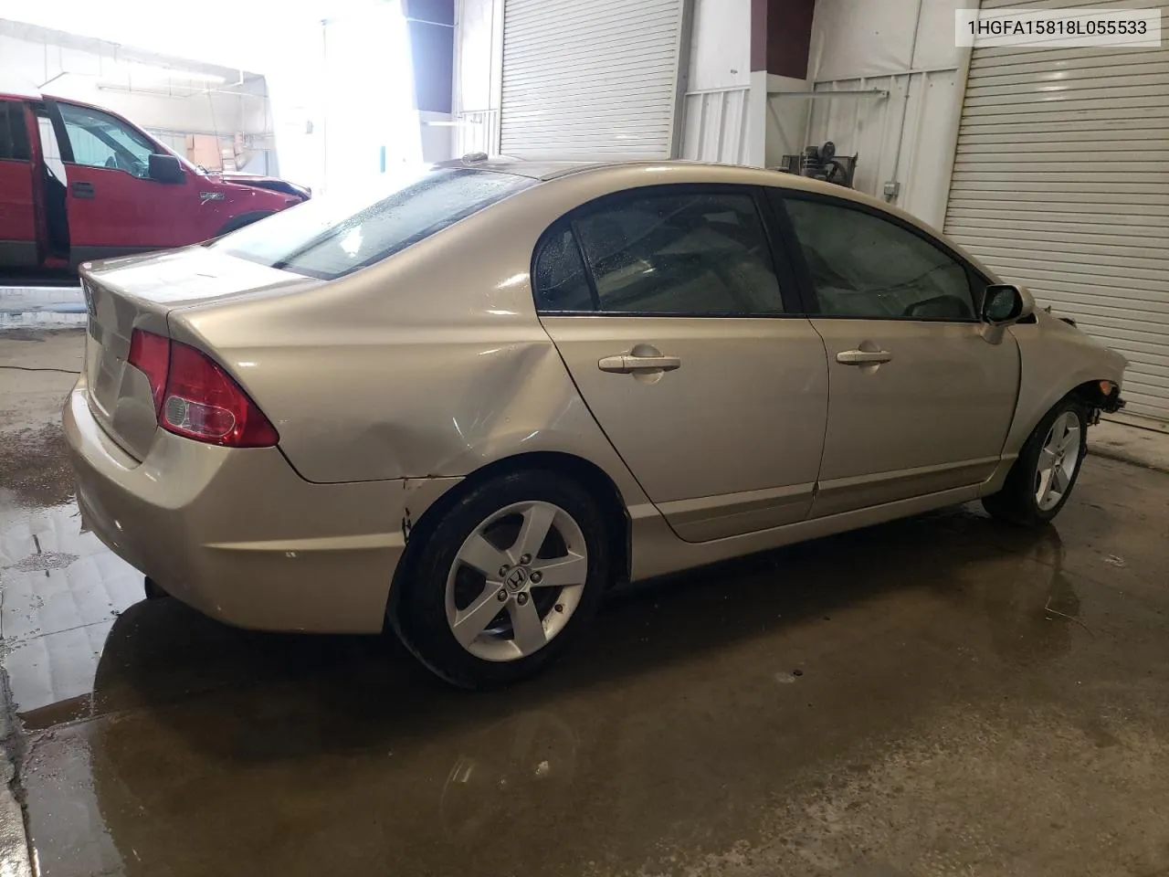 2008 Honda Civic Ex VIN: 1HGFA15818L055533 Lot: 73067084