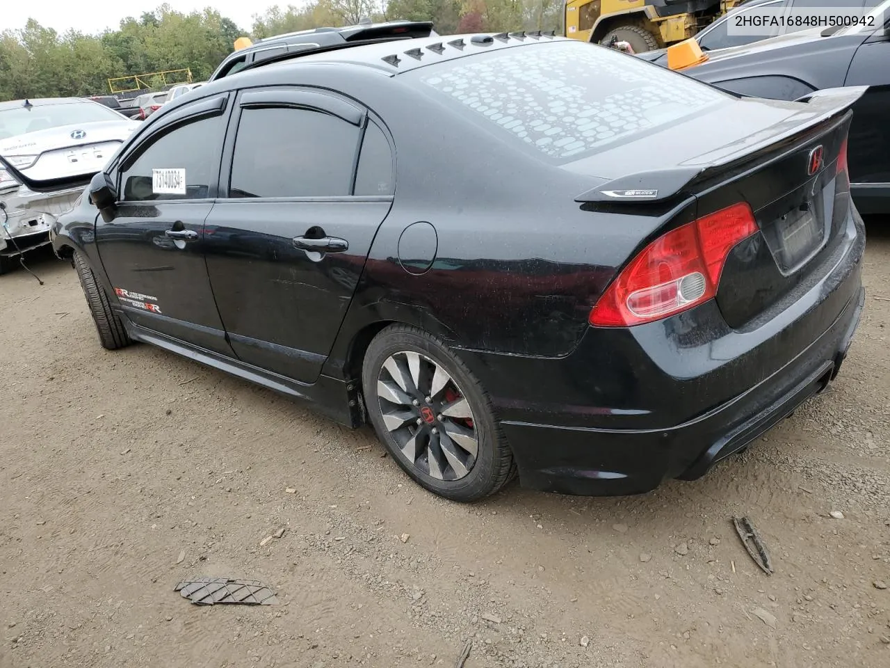 2HGFA16848H500942 2008 Honda Civic Ex