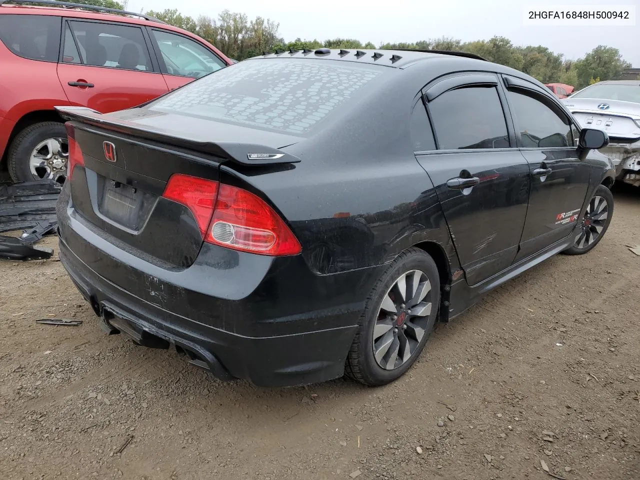 2HGFA16848H500942 2008 Honda Civic Ex