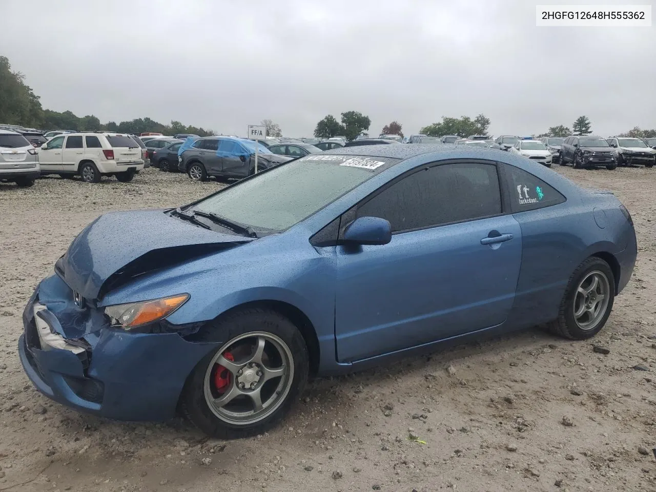 2HGFG12648H555362 2008 Honda Civic Lx