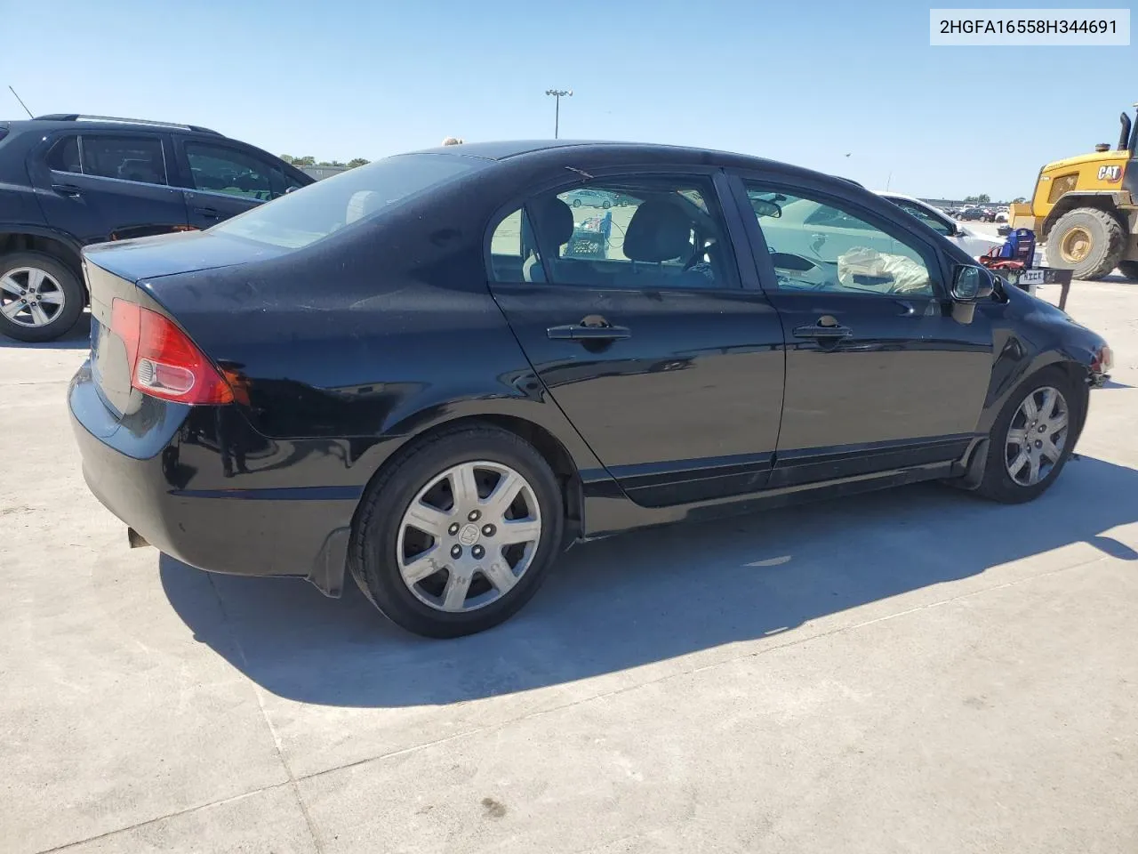 2008 Honda Civic Lx VIN: 2HGFA16558H344691 Lot: 73327844