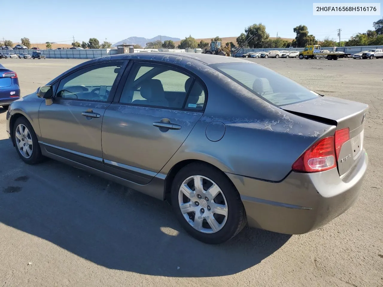 2008 Honda Civic Lx VIN: 2HGFA16568H516176 Lot: 73489294