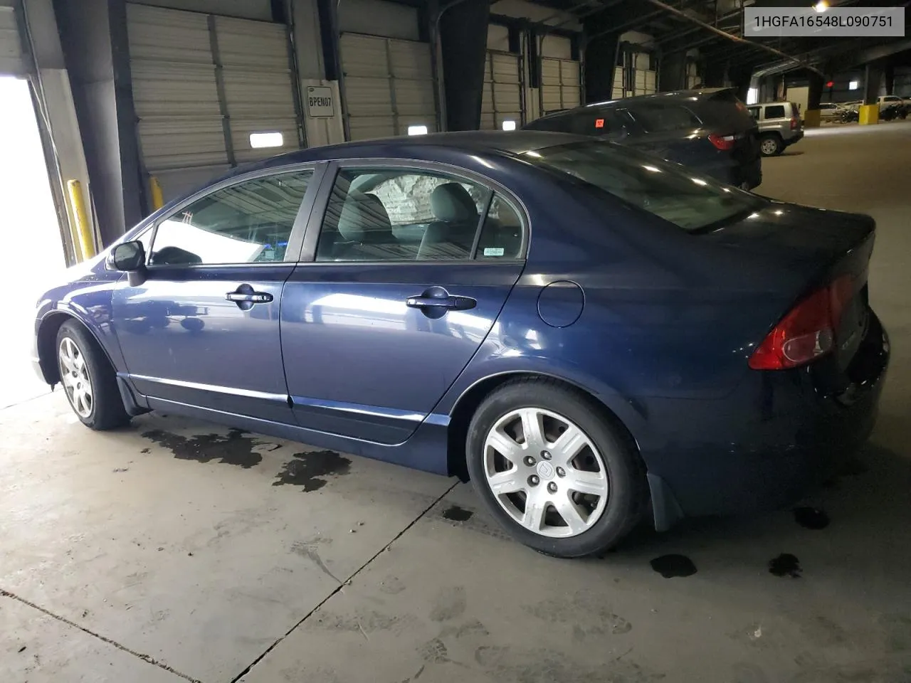 1HGFA16548L090751 2008 Honda Civic Lx